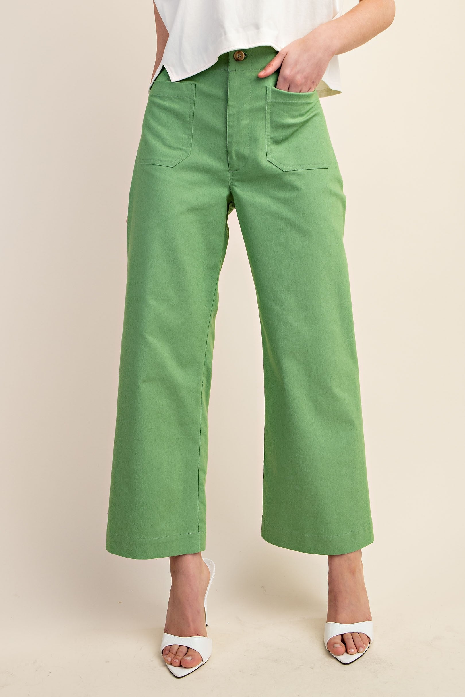 Apple Green pants 
